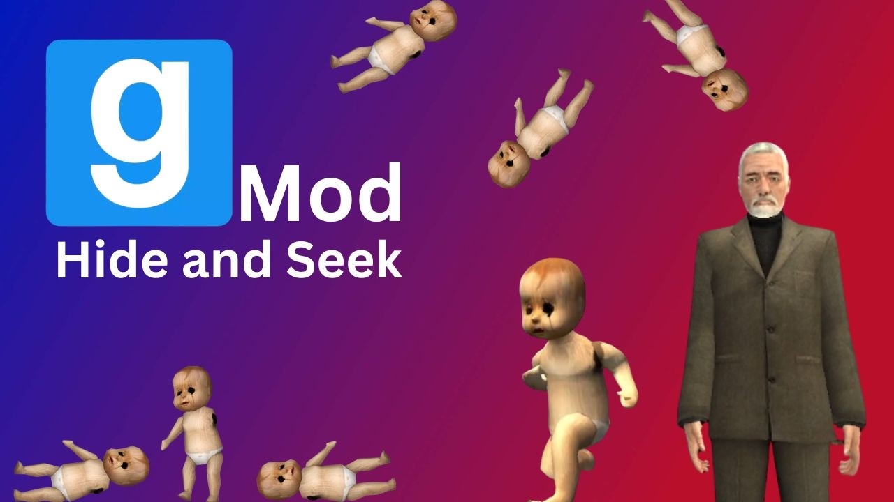 Hiding on Jeffery's Island - Gmod Hide and Seek