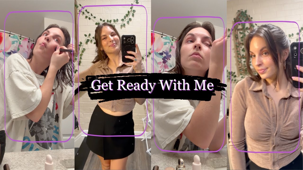 Get Ready With Me -- Friend's 25th Bday Celly