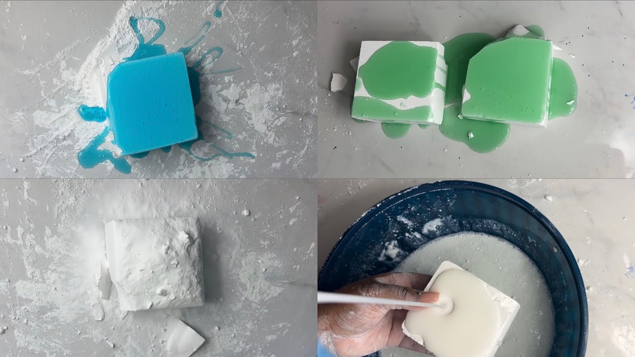 Chalk EXPERIMENT 101 | Gym Chalk Crushing/Reforming+Results | Read Description