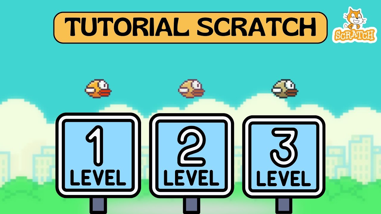 Tutorial Menambahkan Level Pada Game Flappy Bird di Scratch