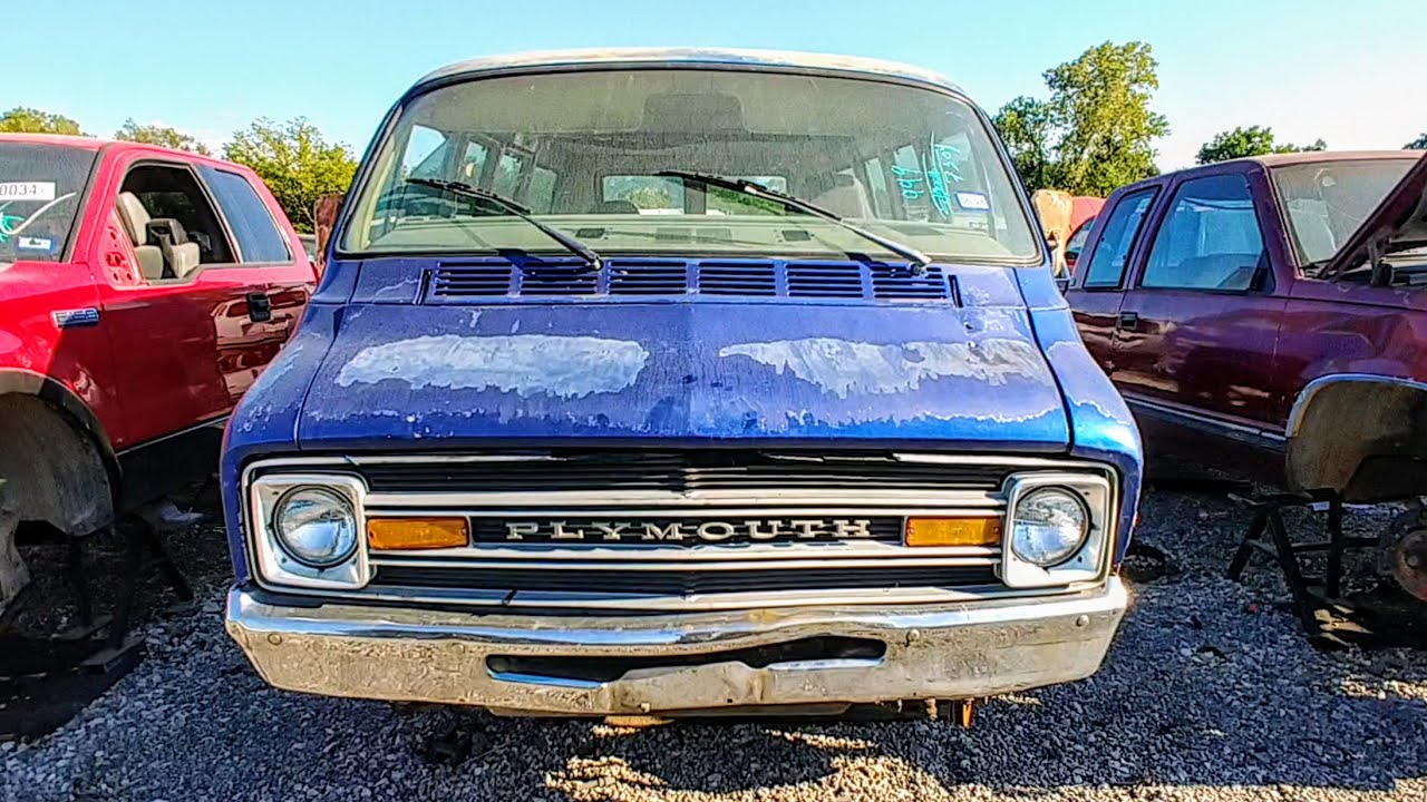 1976  Plymouth Voyager Van Junkyard Find