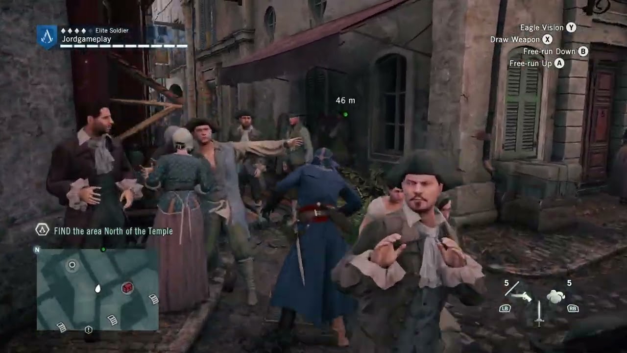 Assassin's Creed® Unity part 19 gameplay no commentary
