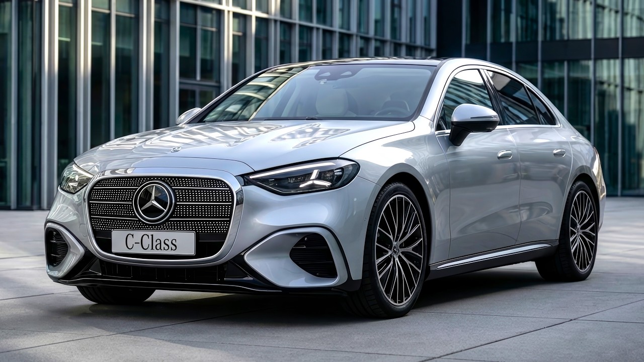 Электромобиль Mercedes-Benz C-Class 2027 года – конкурент BMW i3!