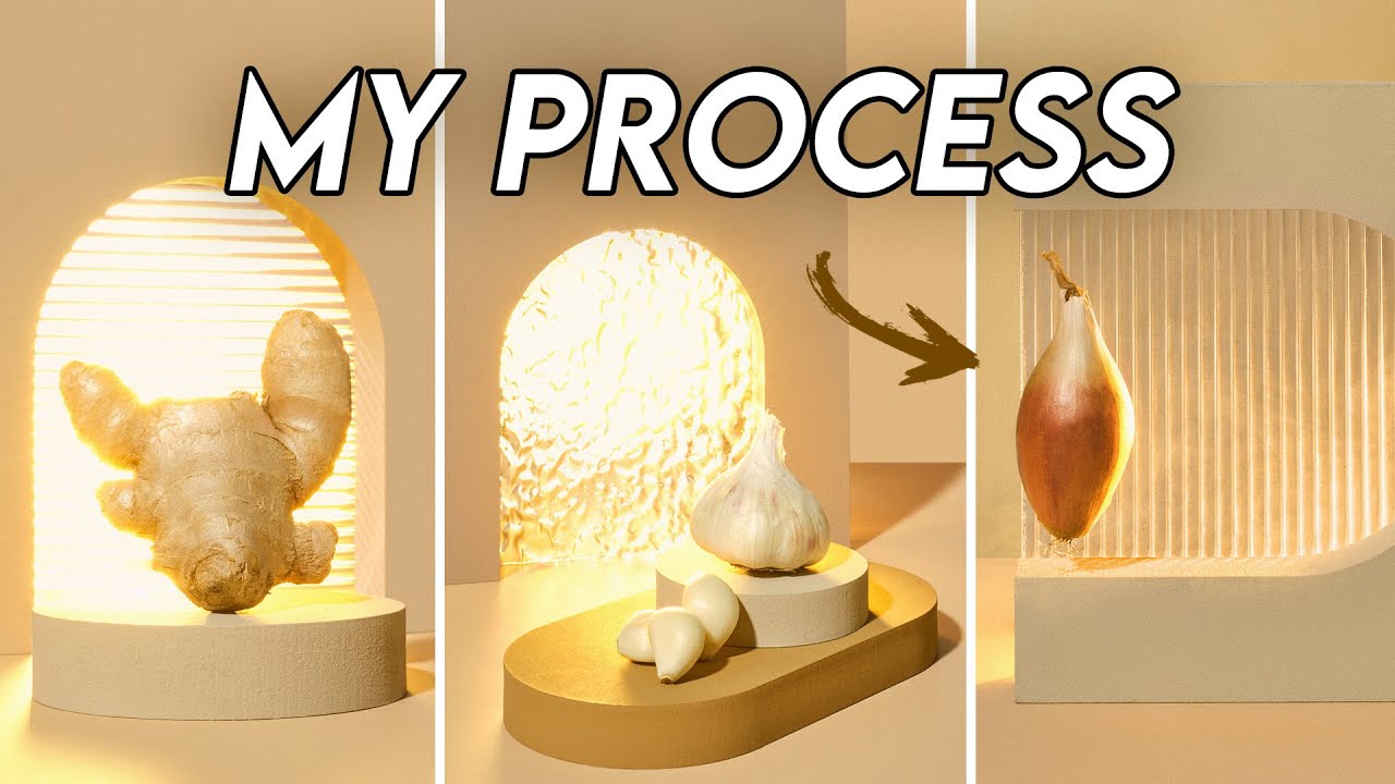 Using my new product photography props (studio bts)