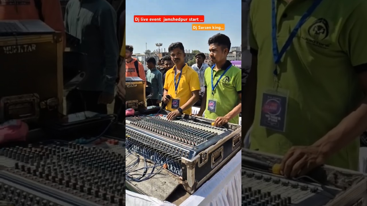 Dj SarZen Live Event Jamshedpur👑 #djsarzenproduction #djcompetition