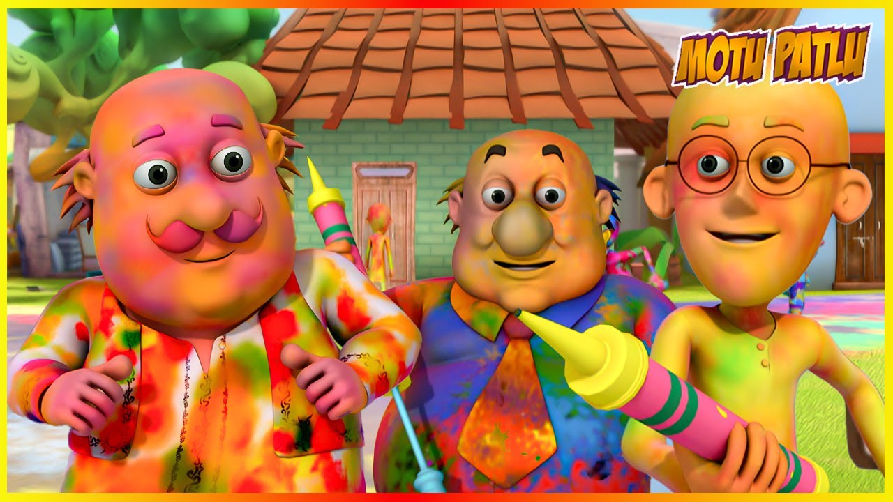 Motu Patlu | Motu Ka Birthday Episode | Motu Patlu | Holi Episode 36