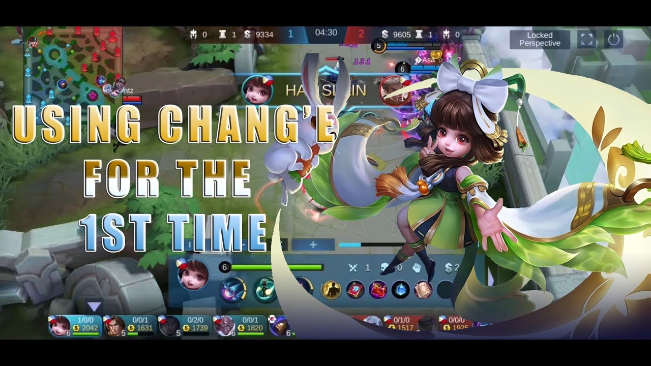 First time using Chang'e