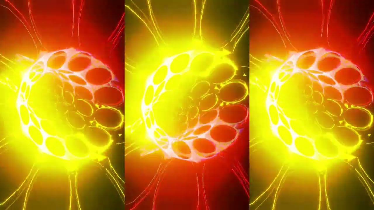 Neon Power Core  Seamless VJ Loop 4K