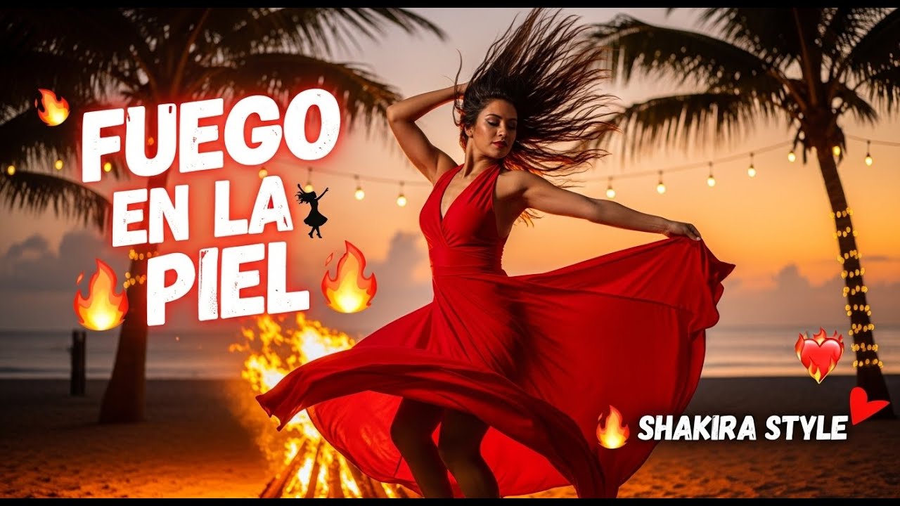 Fuego En La Piel - Latin Pop Song | Shakira Style 2026