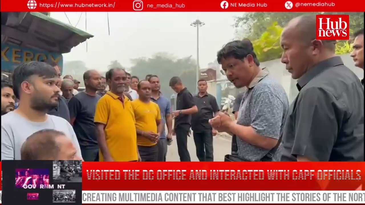 CM Conrad Sangma visits as the administration and citizens unite to rebuild Tura’s streets