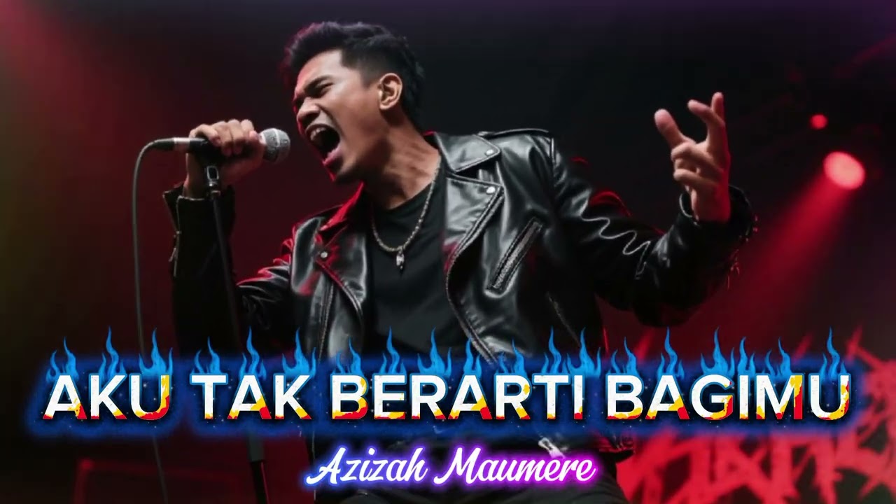 Cover Metal Terganas! AKU TAK BERARTI BAGIMU - Azizah Maumere || ROCK METAL VERSION