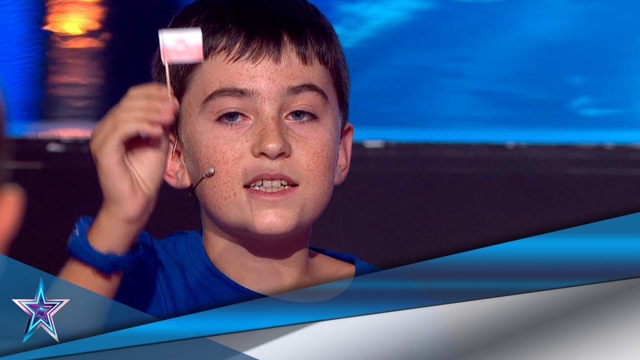 Este NIÑO conoce TODOS los PAÍSES y BANDERAS del MUNDO | Audiciones 5 | Got Talent España 5 (2019)