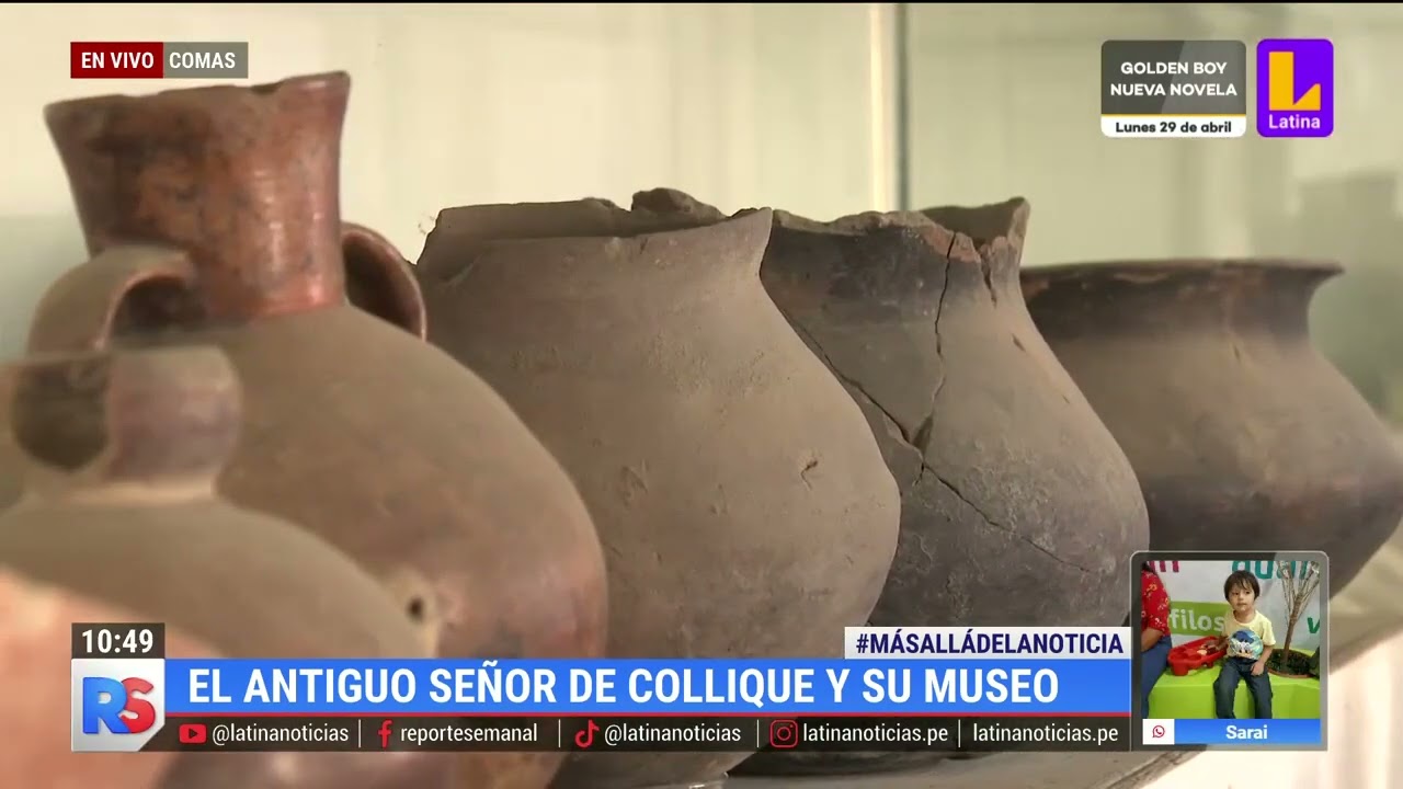 El antiguo señor de Collique y el museo de 'Los Colli' en Comas