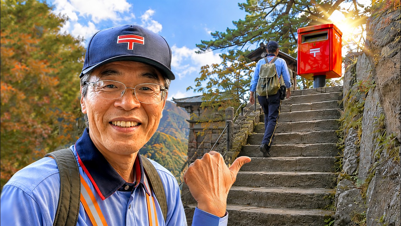 Why This Japanese Postman Climbs a Mountain Every Day ★ ONLY in JAPAN
