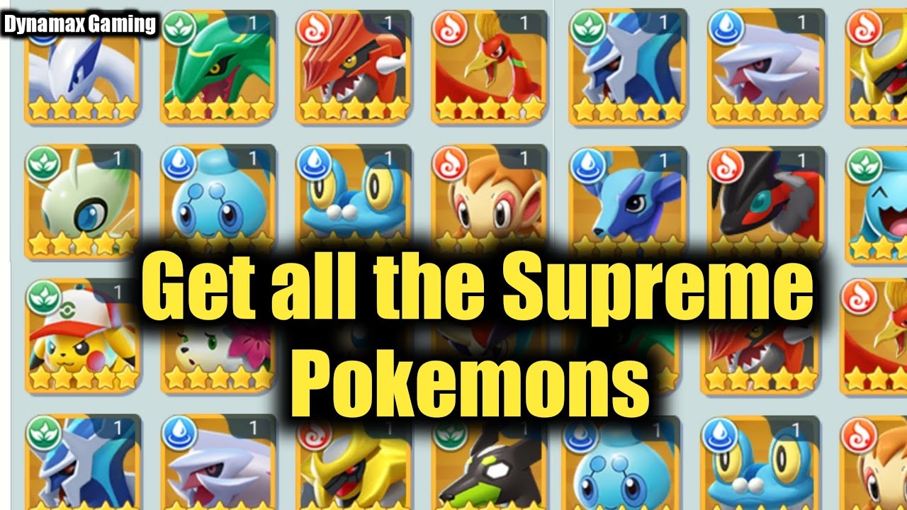 How to get Strongest Pokemon Supreme Pokemon in Trainer's Tale Gameplay part 6 @DynamaxGaming
