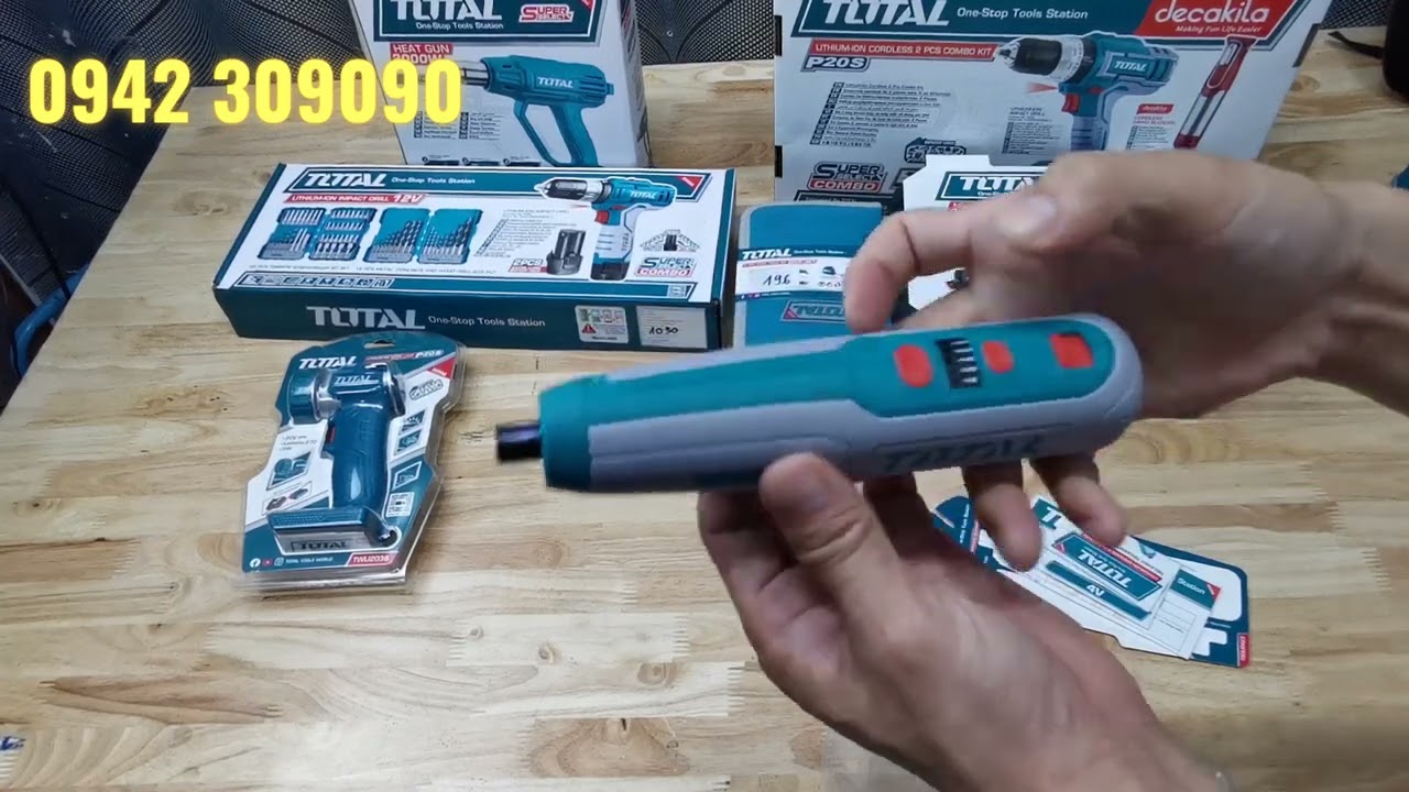 Hàng mới/ Máy mài khuôn pin Total cùng các sp Total khác