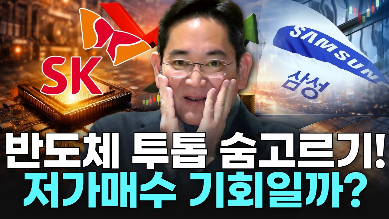 반도체 투톱 숨고르기! 저가매수 기회일까?