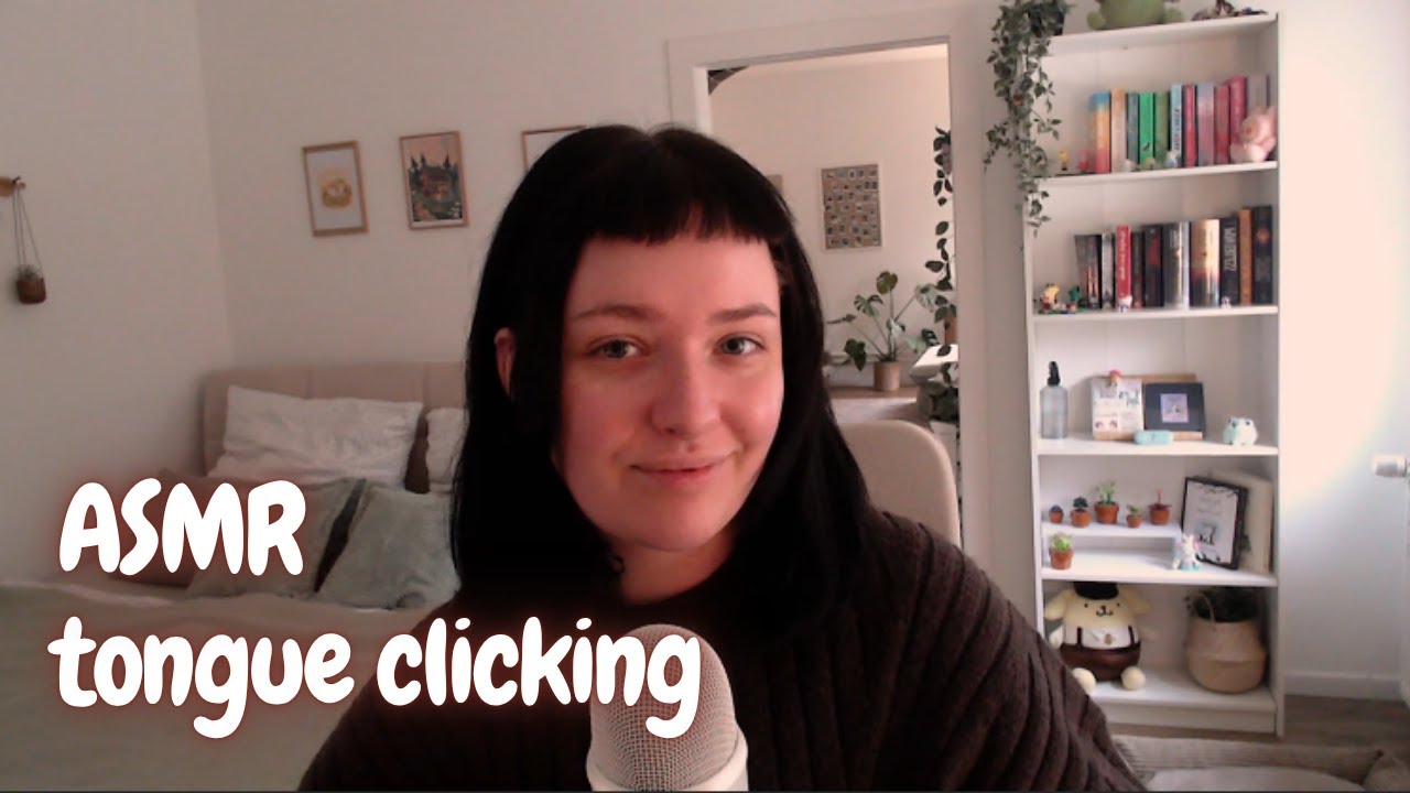 ASMR Tongue Clicking & Mic Scratching | no talking