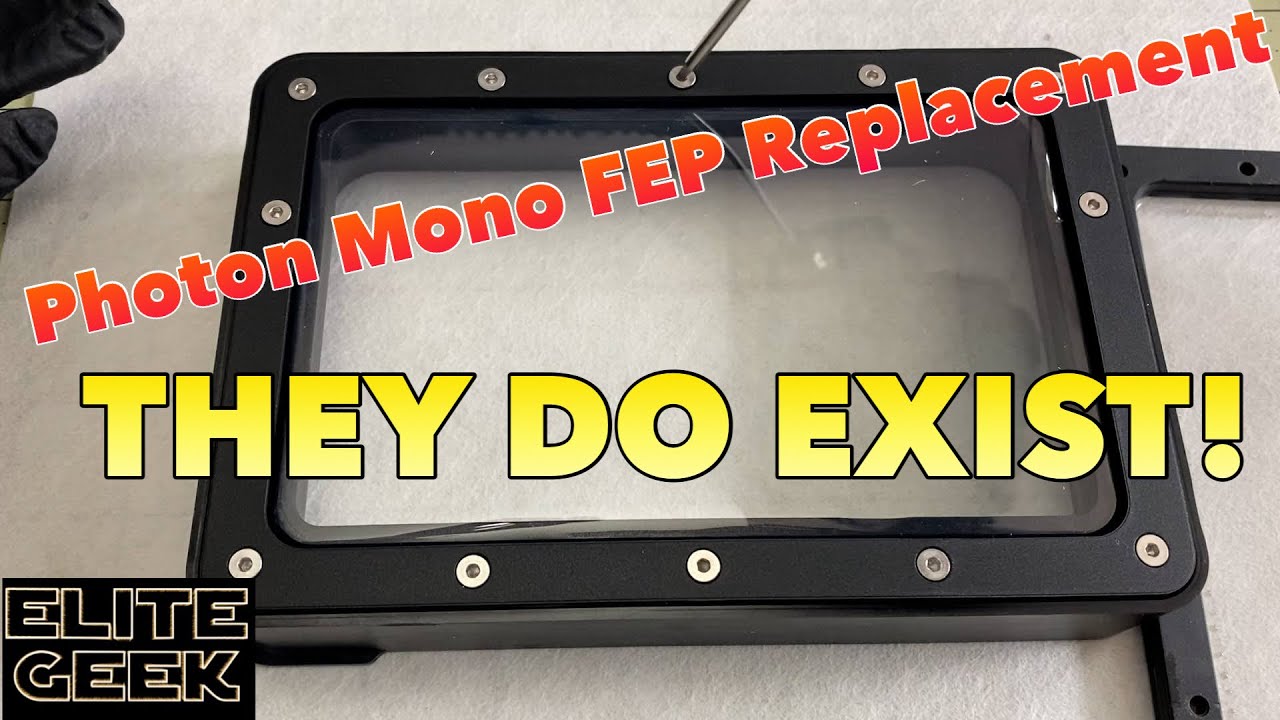 Installing the Anycubic Photon Mono OEM FEP | It is SUPER Easy, but is it worth it?