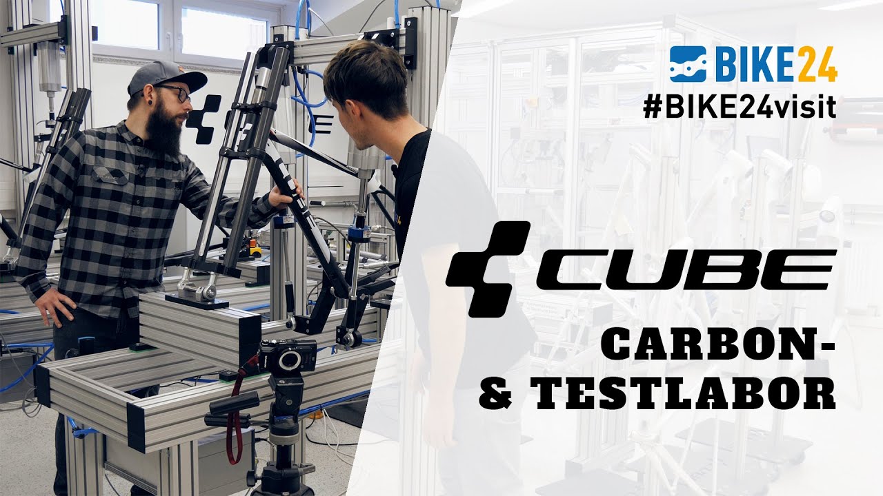BIKE24 Visit Teil 2/2 | Cube Carbon- & Testlabor