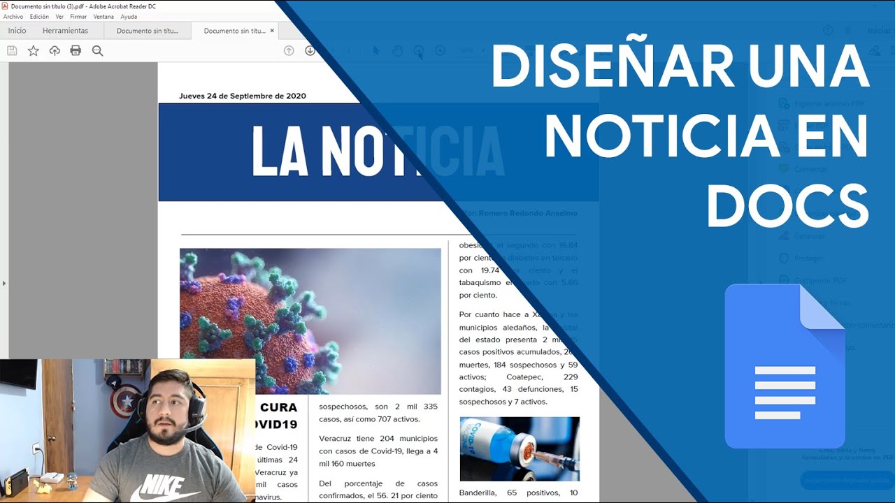 Cómo hacer una noticia en Google Docs
