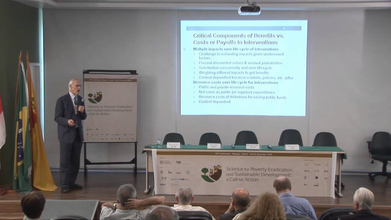 Science for Poverty Eradication and Sustainable Development - Session 4 - Jere Behrman (Part 1)
