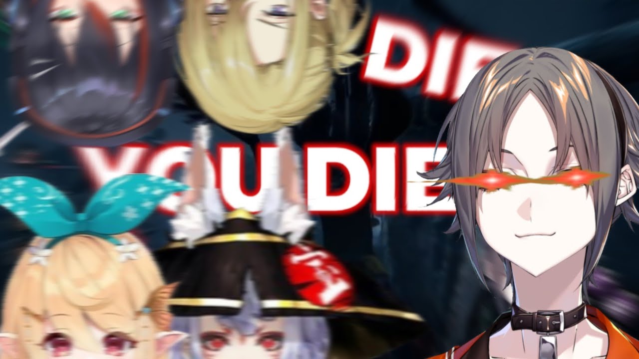 Rias being a ruthless killer in Dead By Daylight | Nijisanji EN