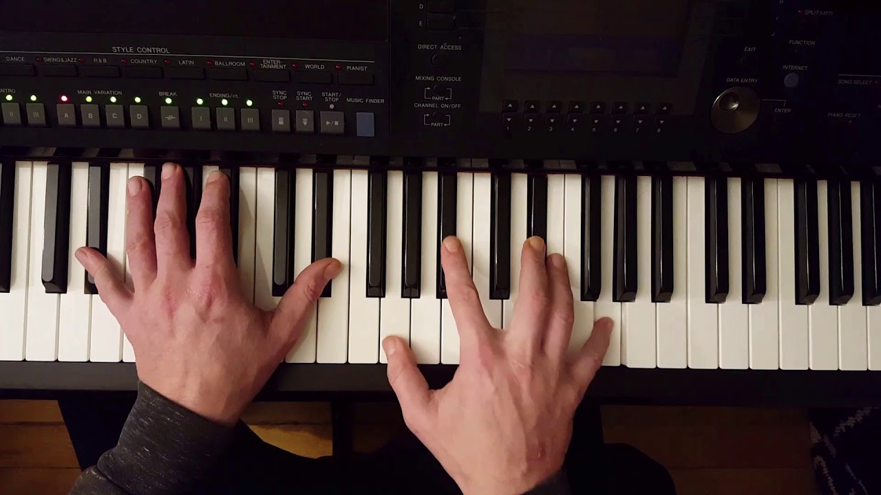 La déclaration - France Gall / Michel Berger - cover keyboard + voix originale