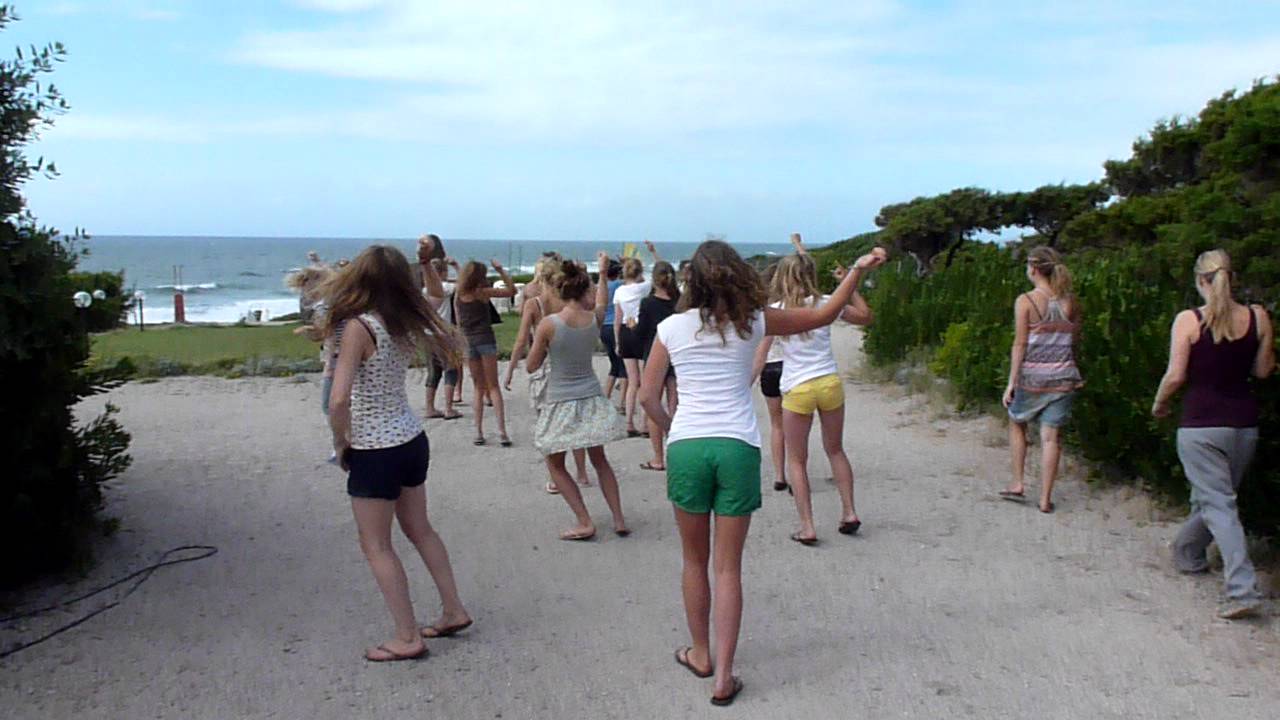 Clubtanz-Flashmob in Valledoria 2011