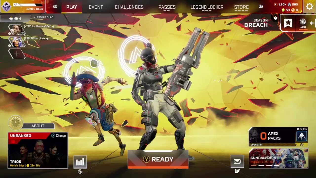 New double event apex