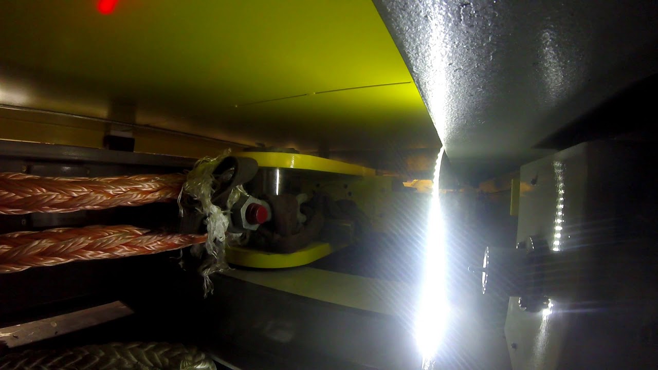 Synthetic Rope Break Test by Chant Engineering