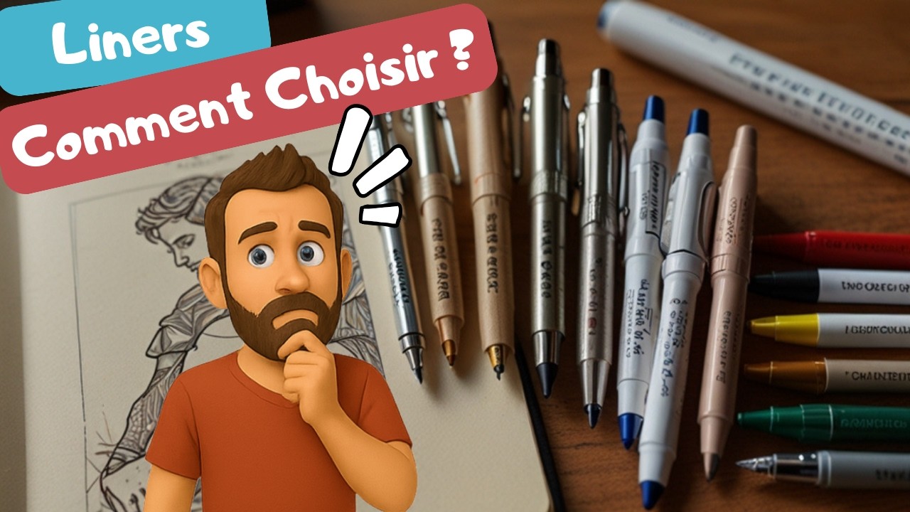 Quel liner choisir pour dessiner / Guide ultra simple pour débutants