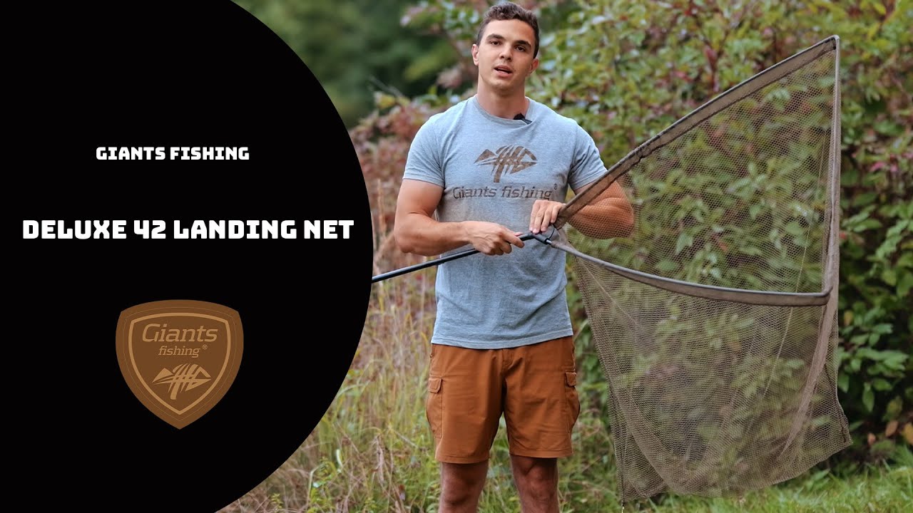 GIANTS FISHING CARP DELUXE 42 LANDING NET