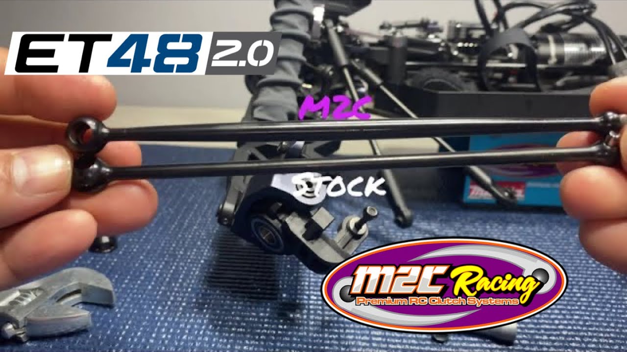TEKNO ET48 2.0 M2C 7472 CVD Driveshaft (Front end) upgrade