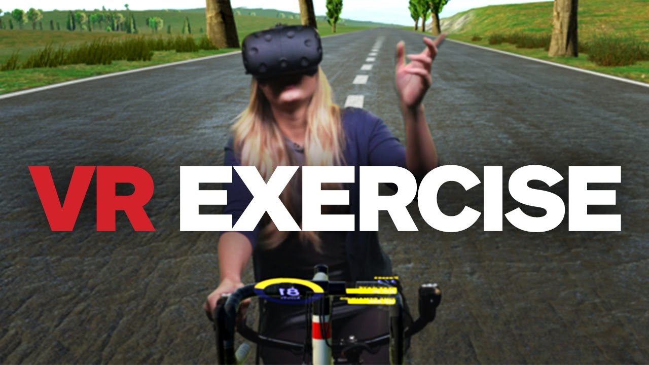 IGN Reacts to VR Exercise Biking (in Mixed Reality)
