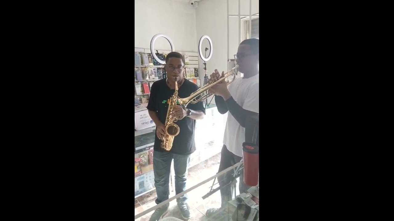 Cuando Faraon Dejo ir al Pueblo. Ensayos MERENGUE CRISTIANO MAMBO - Trompeta y Saxofon.