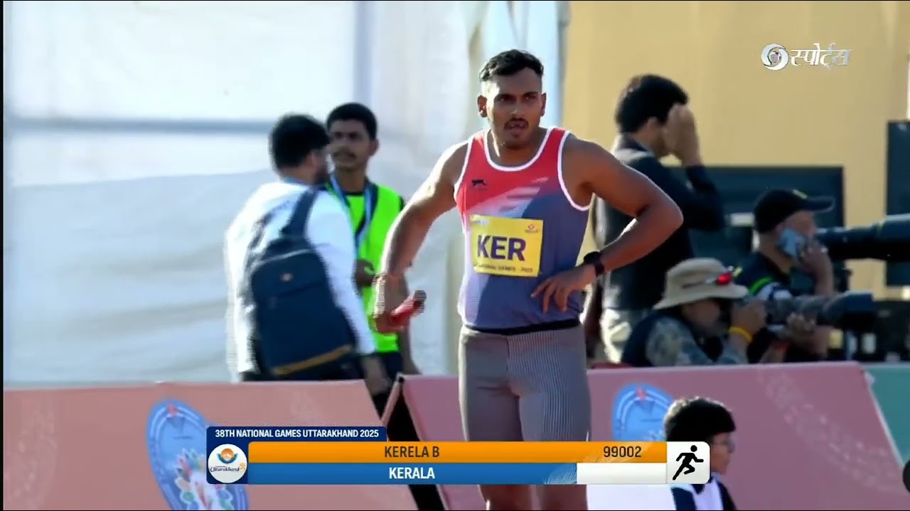 Odisha Wins 4x100m Relay Gold in 39.47s at 38th National Games, Tamil Nadu Silver, Kerala Bronze