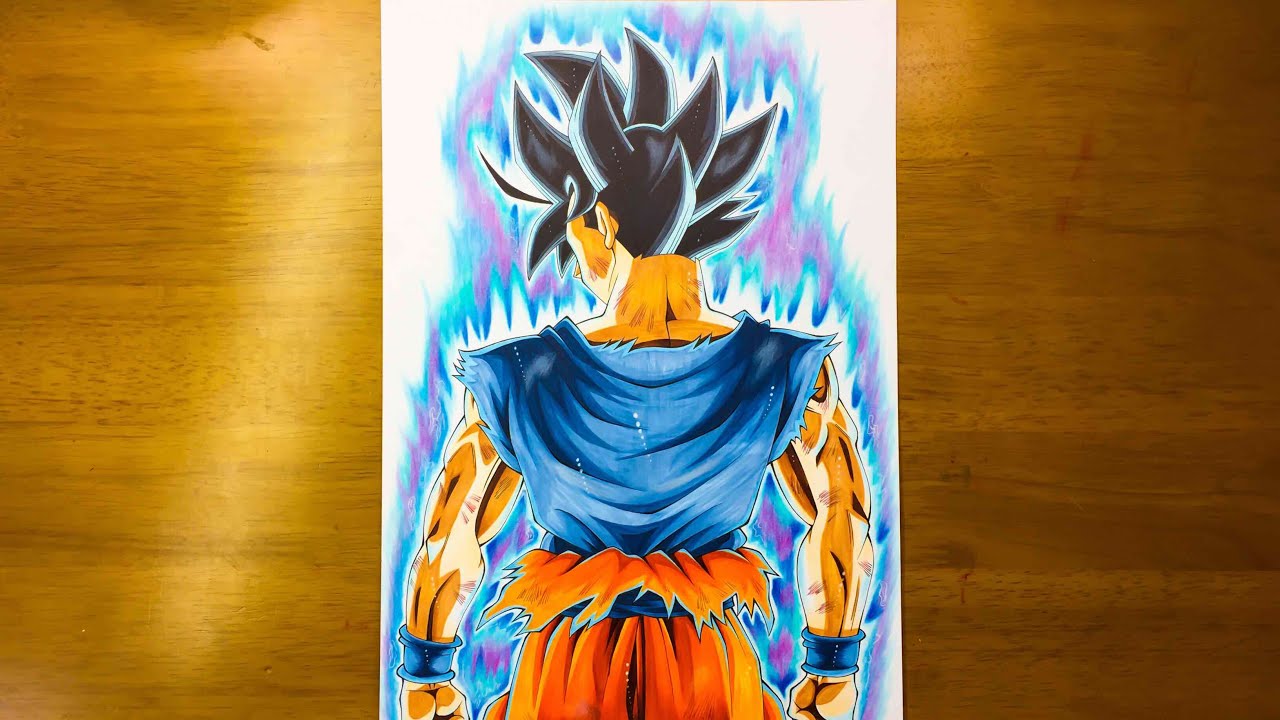 第5弾(ラスト) 孫悟空 身勝手の極意(兆) 描いてみた/Drawing Goku Ultra Instinct