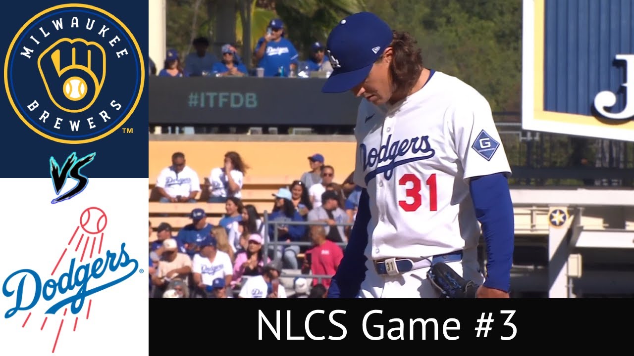 Брюэрс против Доджерс, сокращенная игра NLCS 3, 16.10.25