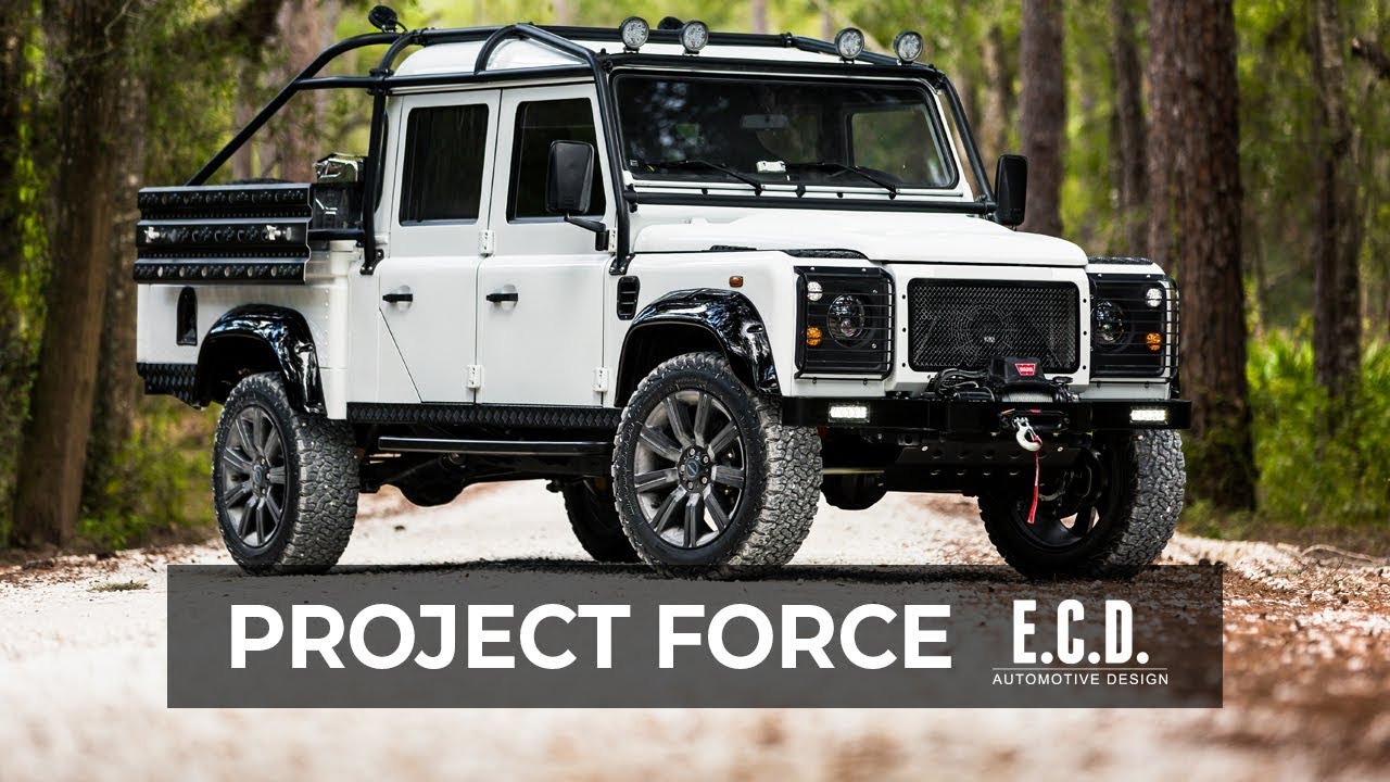 Restored Defender 130 has Aggressive Off-road Abilities, Inspired by a Classic | Project 