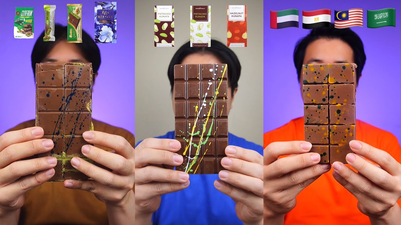 [KOMPILASI] MAKAN BERBAGAI MACAM COKLAT 🍫 DUBAI