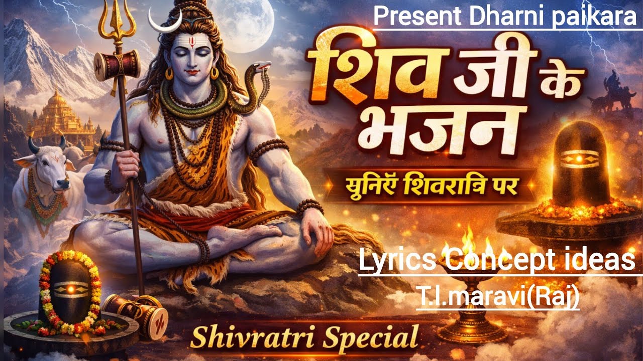 शिव जी का भजन | Shiv Ji Bhajan 2026 |Shivratri Special | present by Dharni paikara.