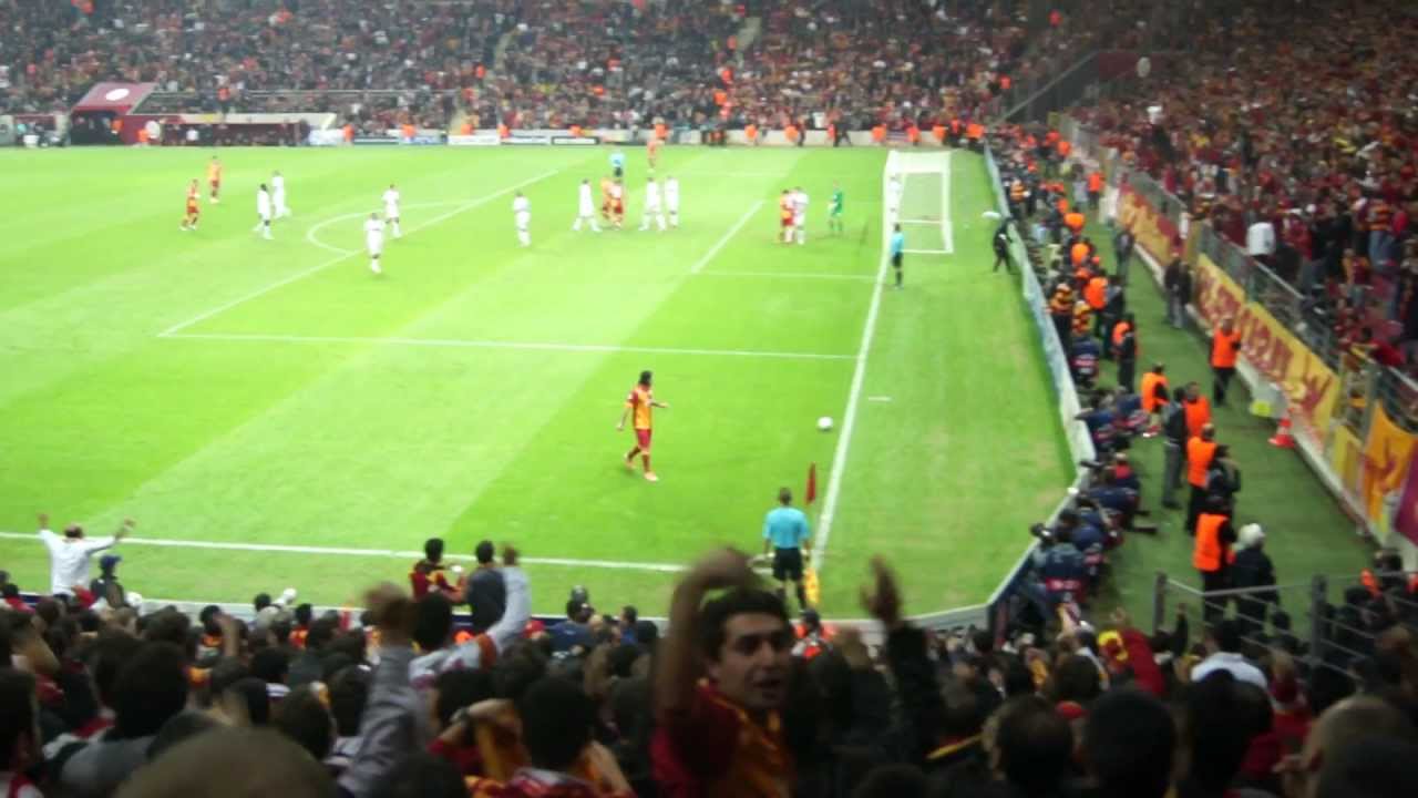 Galatasaray - Manchester United - burak yılmazın golü