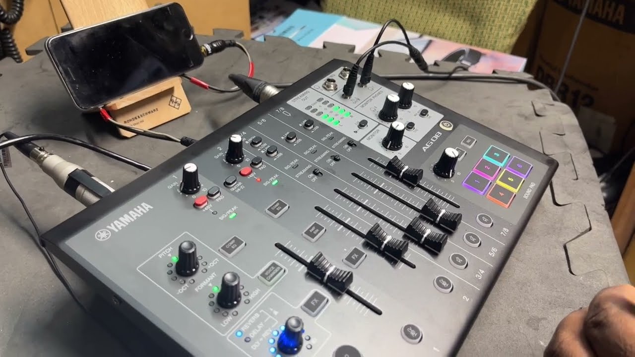 Yamaha AG08 Demo In Hindi