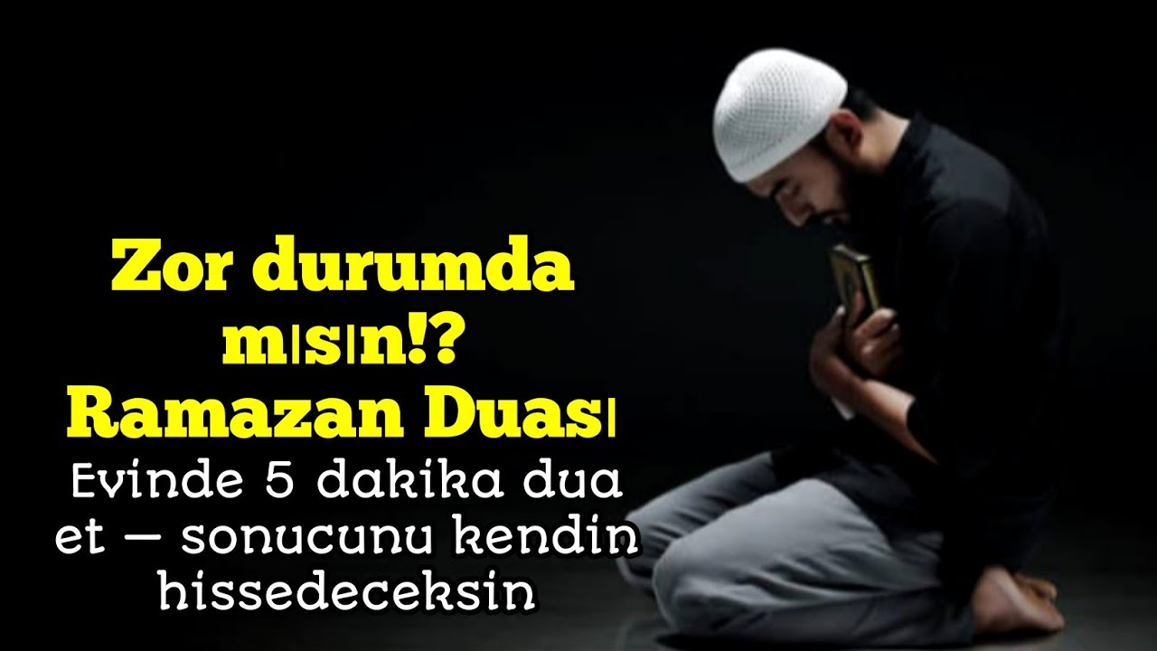 Ramazan ayında sadece 5 dakika!!Dinlemezsen pişman olursun — Allah her şeyi kolaylaştırır, inşallah