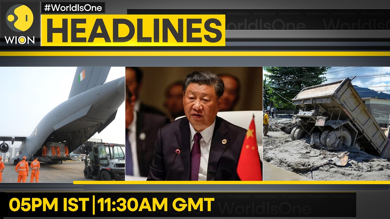 Nepal Floods: China Warns Of Barrier Lake Breach | India Rushes 4.7 Tons Of Relief To Nepal | WION