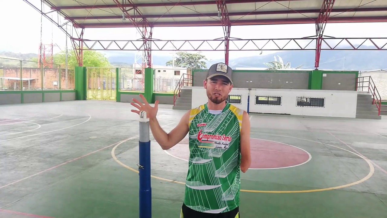 Instalación Tubos y Malla para Voleibol.  Voleibol Sin Limites