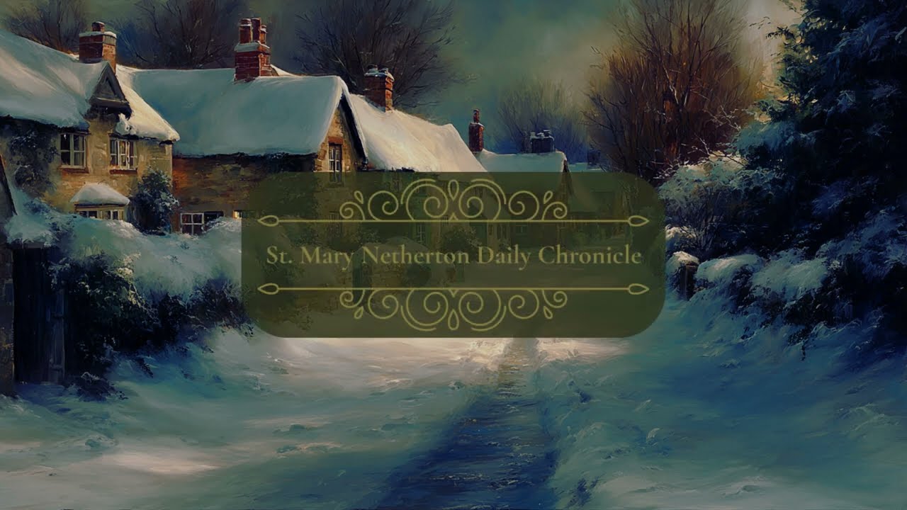 St. Mary Netherton Daily Chronicle - Morning News from the English Countryside (January 25th, 1926)