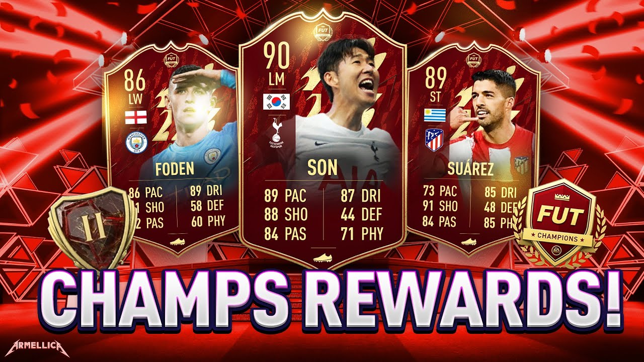 MY FIRST FUT CHAMPIONS REWARDS OF FIFA 22! #FIFA22 ULTIMATE TEAM