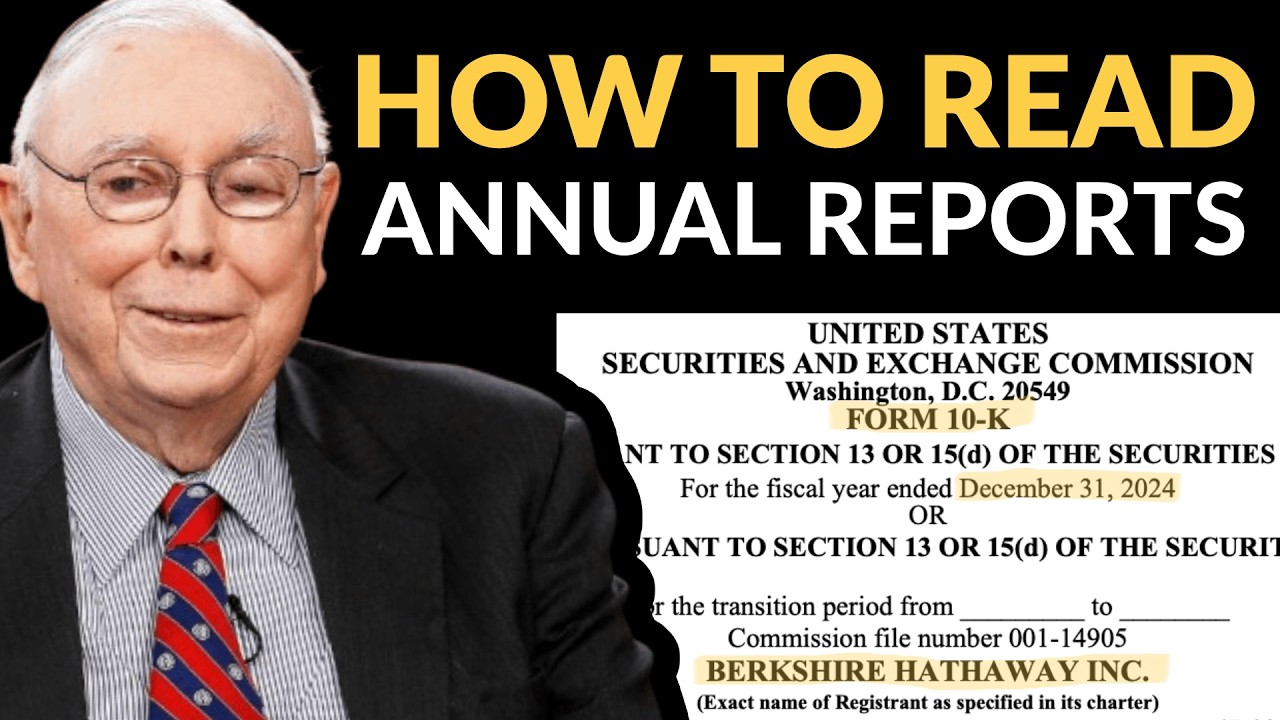 Charlie Munger Explains What You Should Look For In Annual Reports
